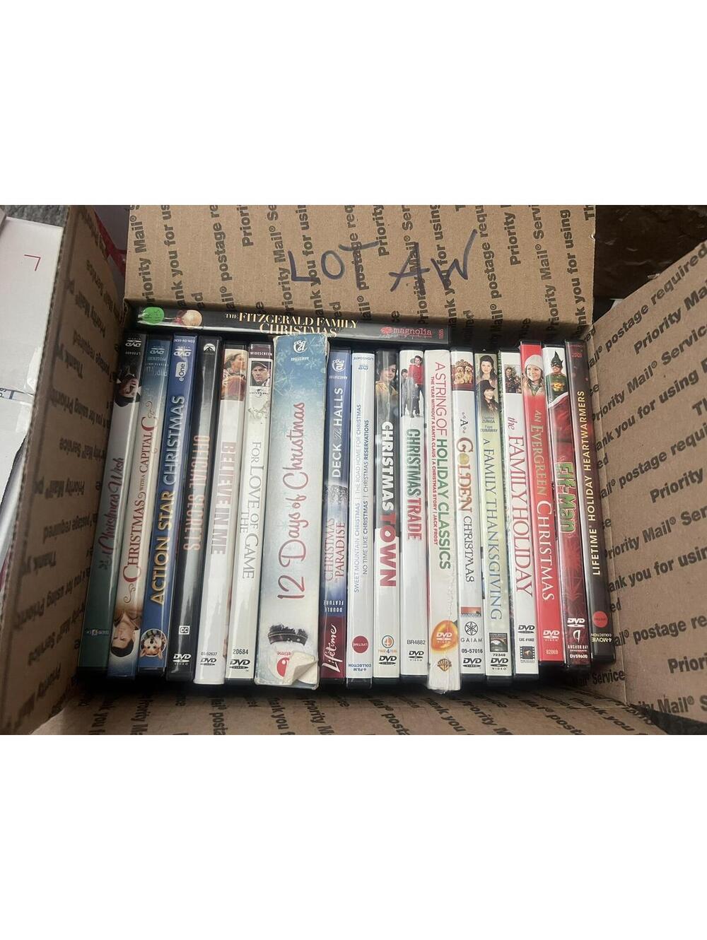 Collection of Christmas and Holiday DVDs Lot AW